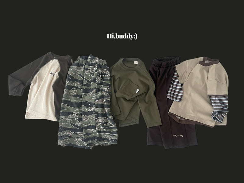 Hi buddy - Korean Children Fashion - #designkidswear - Pocket Slit Tee - 3
