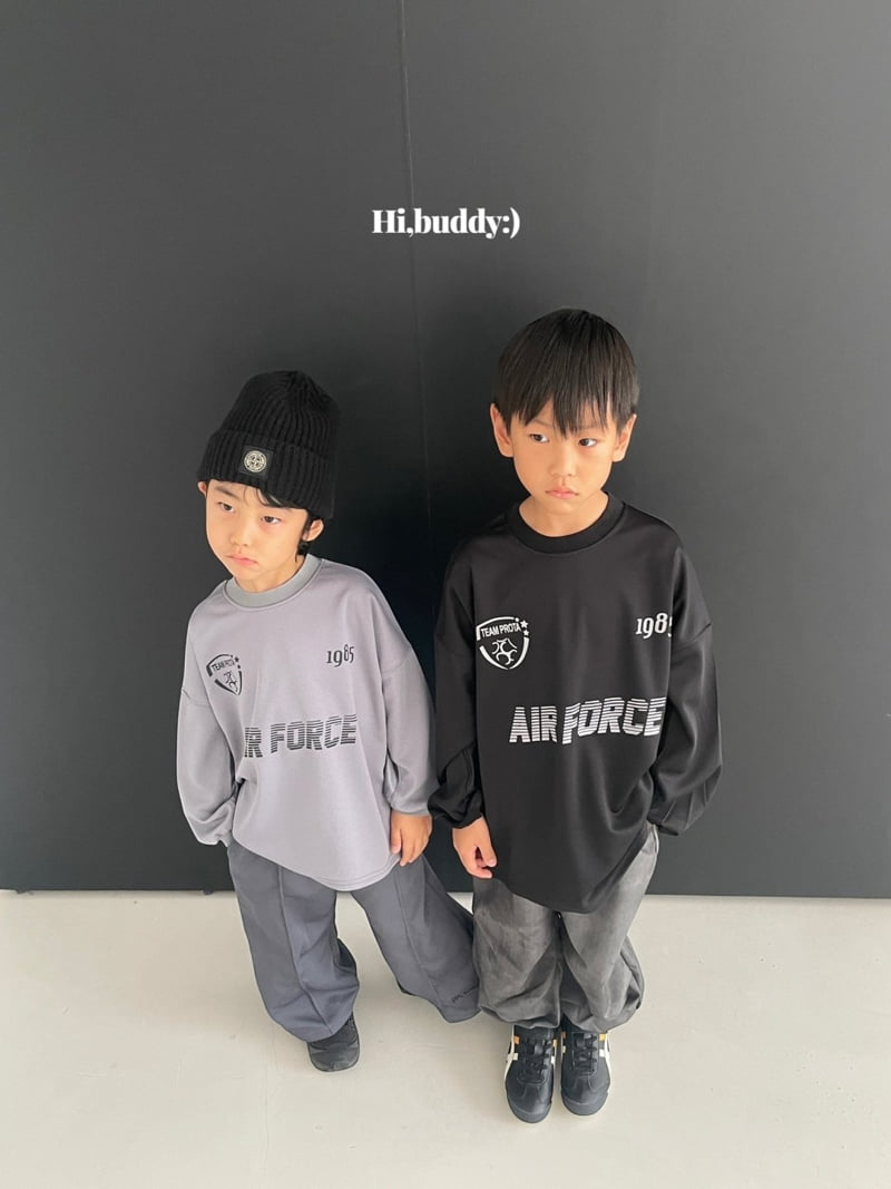 Hi buddy - Korean Children Fashion - #designkidswear - Air Force Sweatshirt - 5