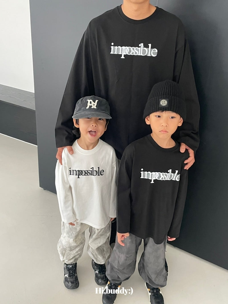 Hi buddy - Korean Children Fashion - #discoveringself - Impossible Tee - 10