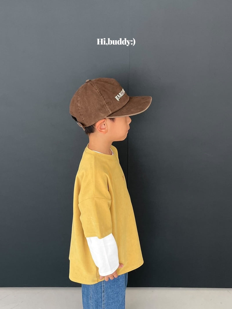 Hi buddy - Korean Children Fashion - #discoveringself - Over Velvet Tee - 9