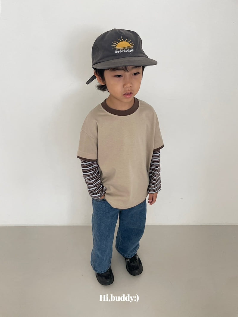 Hi buddy - Korean Children Fashion - #kidsstore - Three Combo Tee - 9