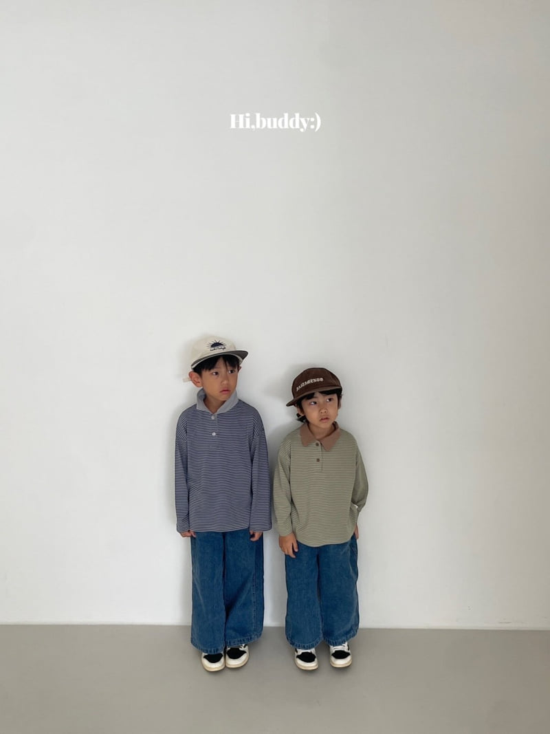 Hi buddy - Korean Children Fashion - #kidsstore - Papa Collar Tee - 8