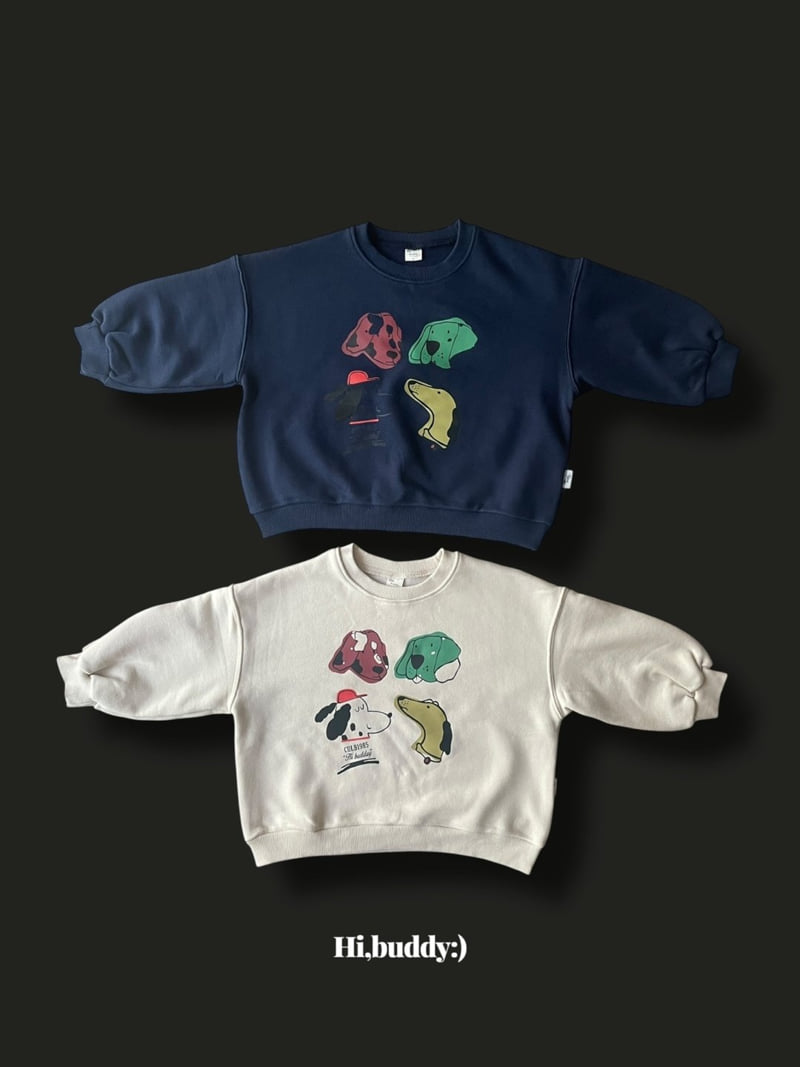 Hi buddy - Korean Children Fashion - #kidsstore - Puppy Sweatshirt