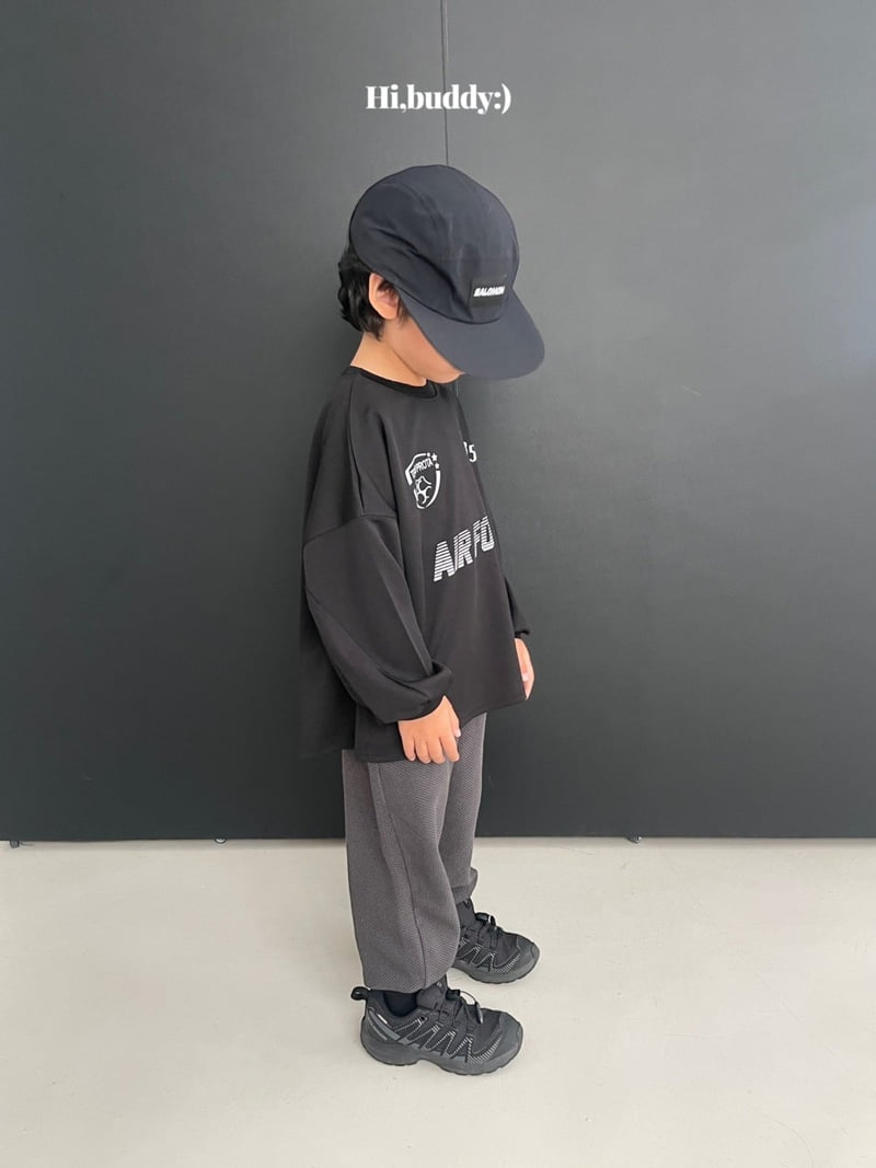 Hi buddy - Korean Children Fashion - #kidsstore - Embossed Ribbed Pants - 10