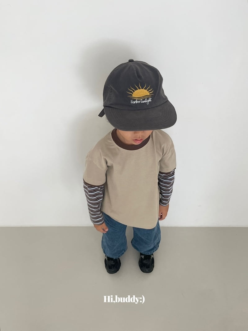 Hi buddy - Korean Children Fashion - #kidzfashiontrend - Three Combo Tee - 10