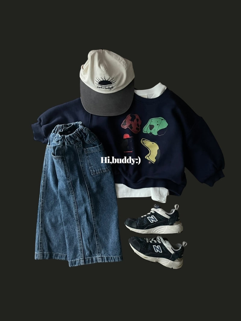 Hi buddy - Korean Children Fashion - #kidzfashiontrend - Puppy Sweatshirt - 2