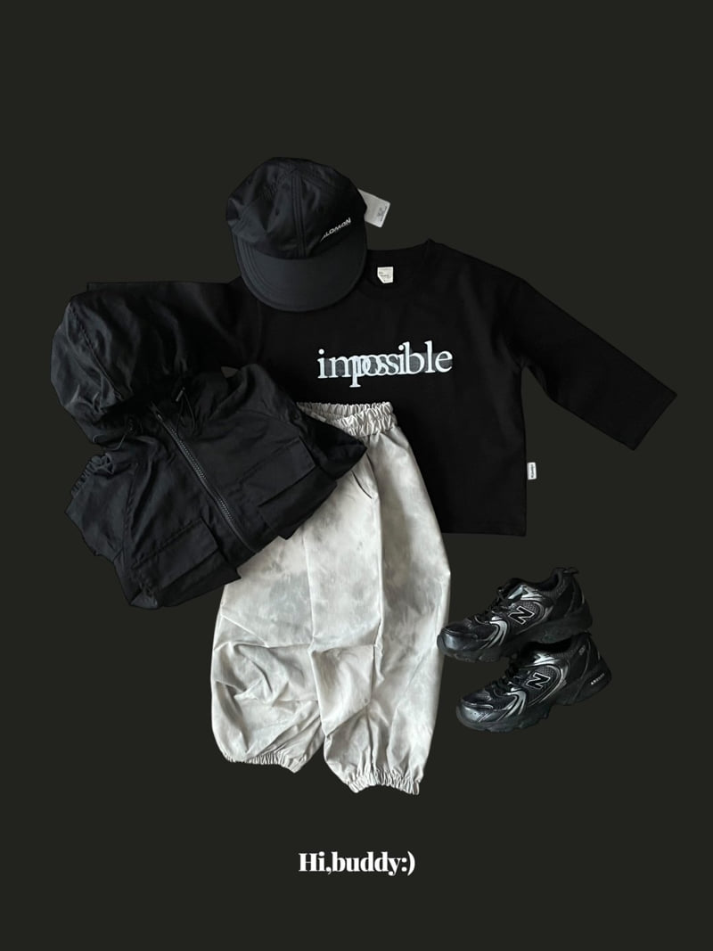 Hi buddy - Korean Children Fashion - #littlefashionista - Impossible Tee - 2