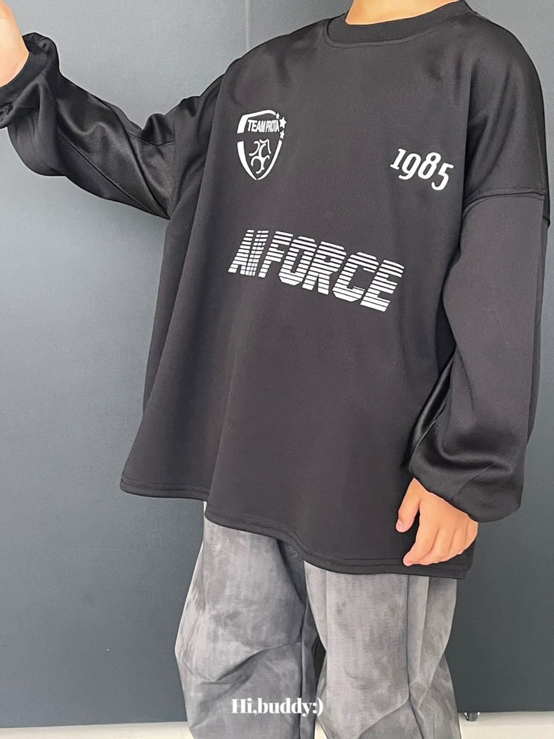 Hi buddy - Korean Children Fashion - #littlefashionista - Air Force Sweatshirt - 12