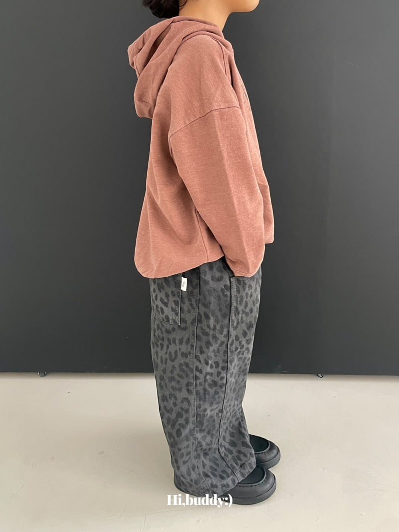 Hi buddy - Korean Children Fashion - #stylishchildhood - Leopard Panel Pants - 9