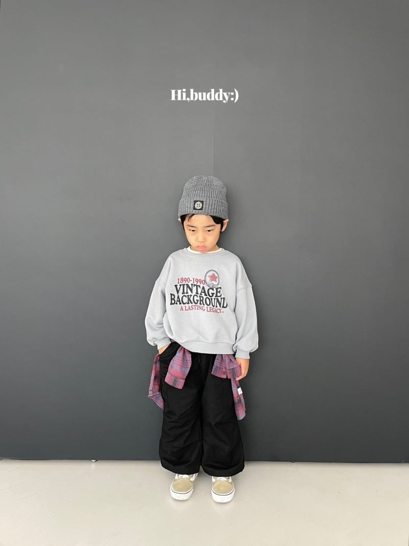 Hi buddy - Korean Children Fashion - #stylishchildhood - Vintage Sweatshirt - 8