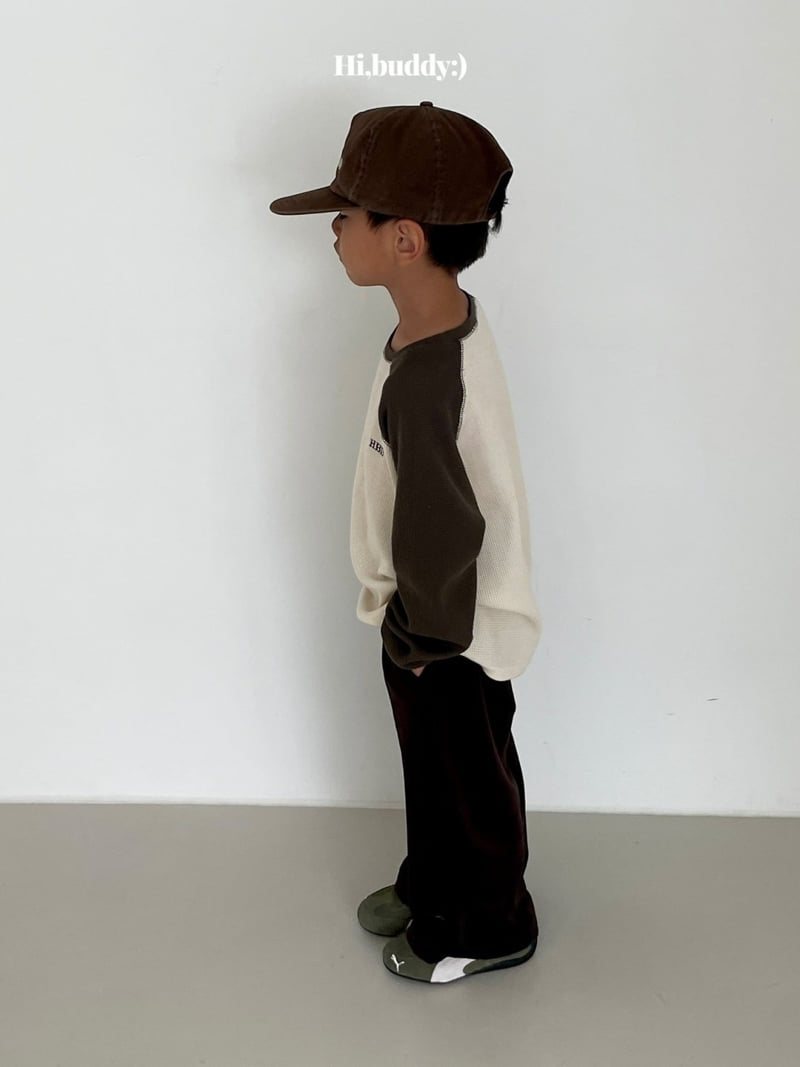 Hi buddy - Korean Children Fashion - #stylishchildhood - Butter Waffle Tee - 7