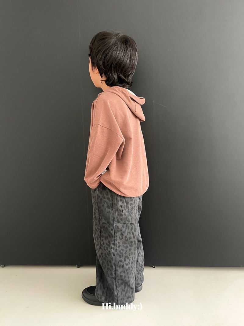 Hi buddy - Korean Children Fashion - #todddlerfashion - Leopard Panel Pants - 7