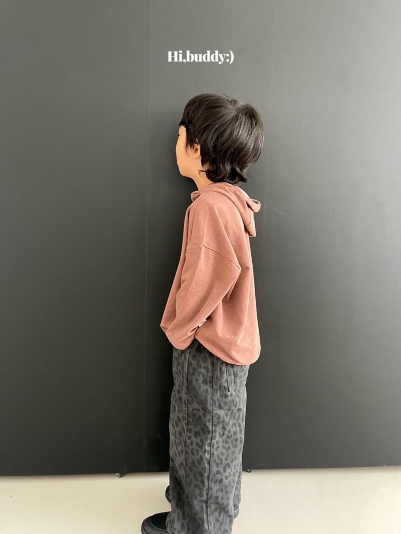 Hi buddy - Korean Children Fashion - #toddlerclothing - Leopard Panel Pants - 8