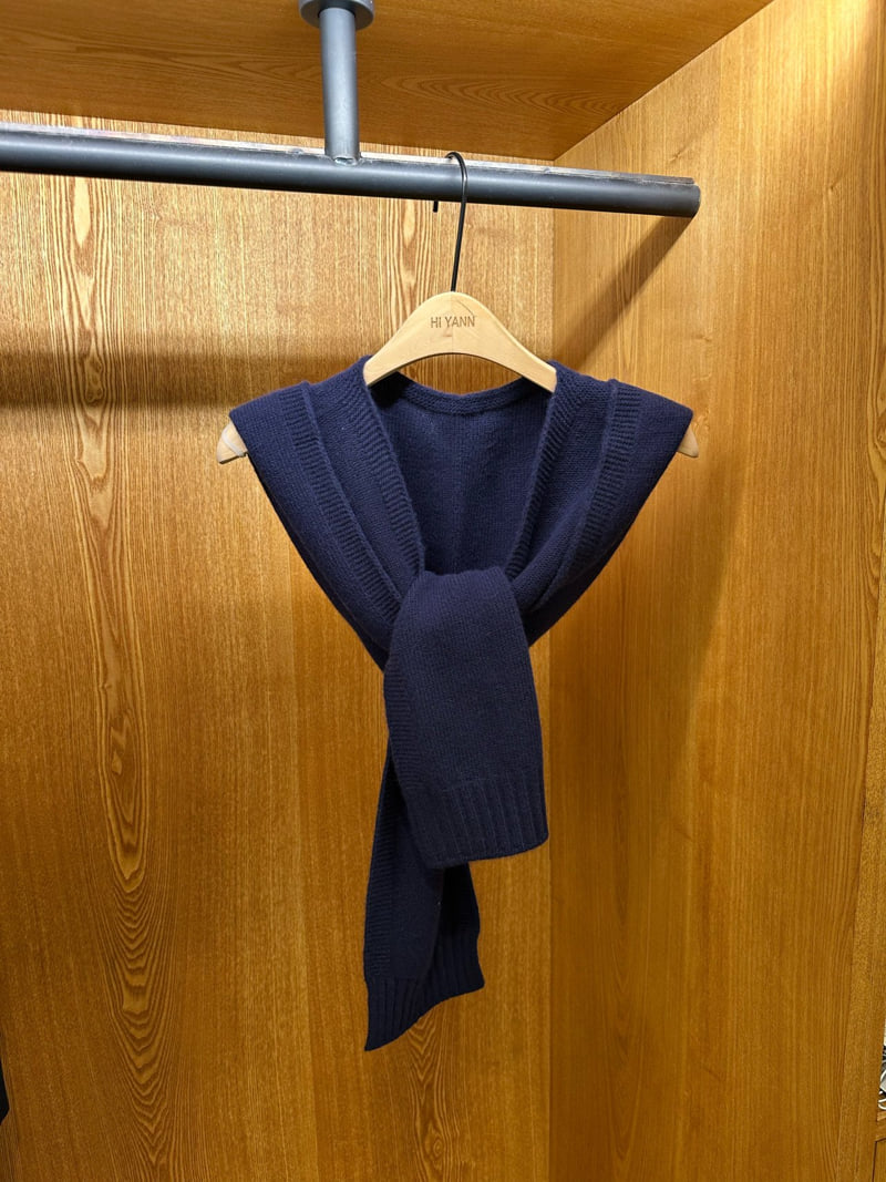 Hiyann - Korean Women Fashion - #momslook - Cashmere Hood Muffler - 7