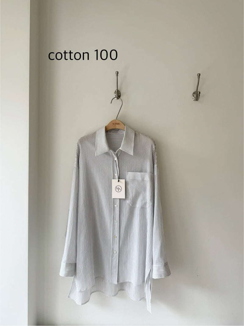 Hiyann - Korean Women Fashion - #pursuepretty - Unbalanced ST Shirt