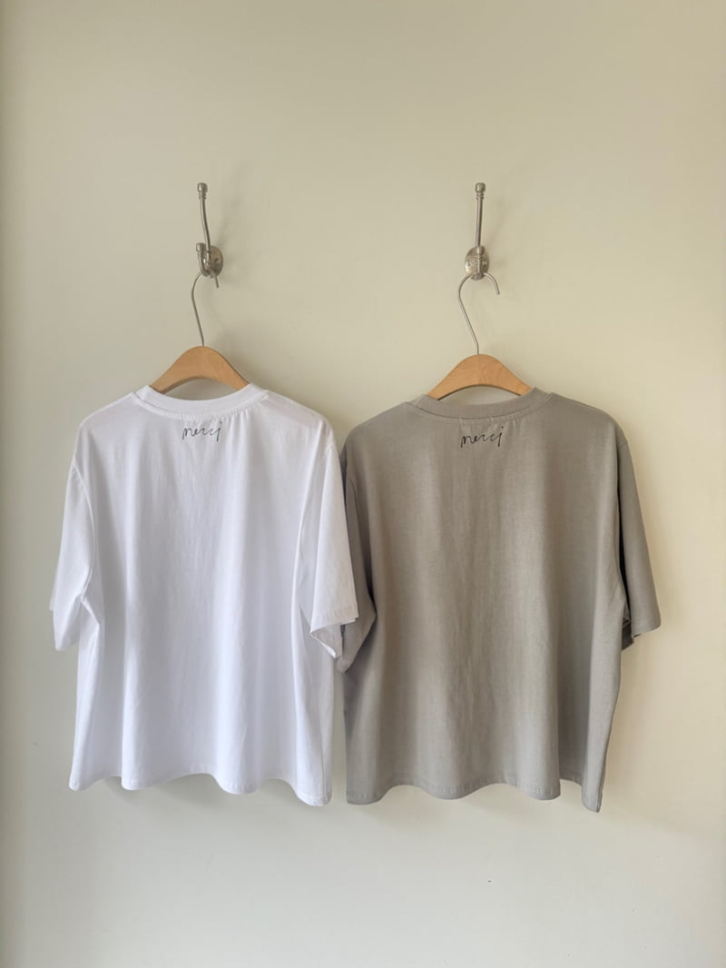 Hiyann - Korean Women Fashion - #romanticstyle - Merci Tee - 2