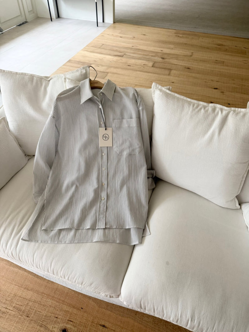 Hiyann - Korean Women Fashion - #thatsdarling - Unbalanced ST Shirt - 5