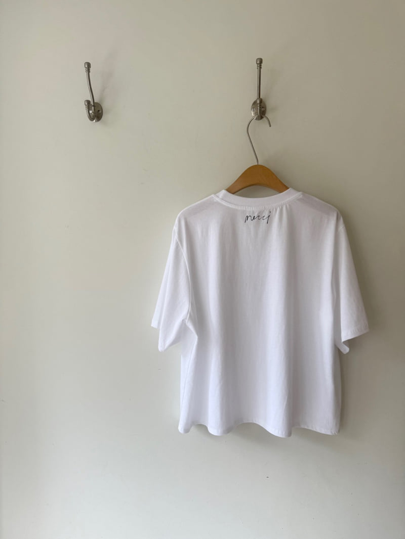 Hiyann - Korean Women Fashion - #shopsmall - Merci Tee - 4