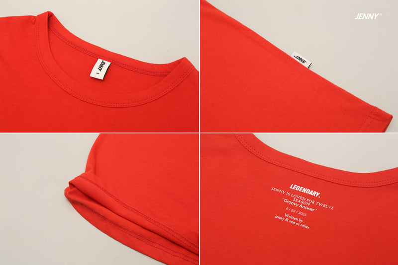 Jenny Basic - Korean Children Fashion - #kidsshorts - Square Tee - 11