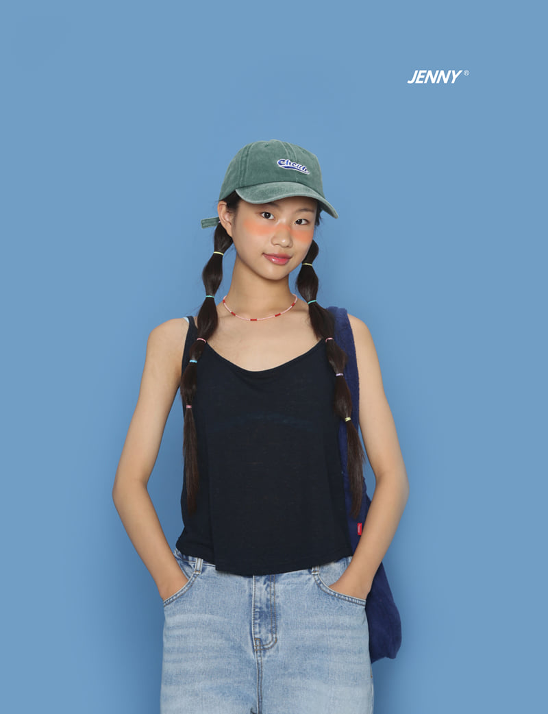 Jenny Basic - Korean Children Fashion - #littlefashionista - Summer Strap Sleeveless - 2