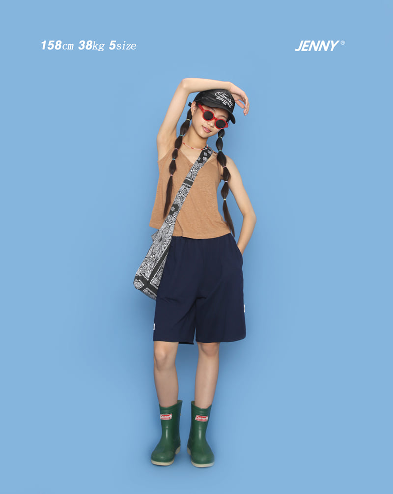 Jenny Basic - Korean Children Fashion - #stylishchildhood - Square Shorts - 6