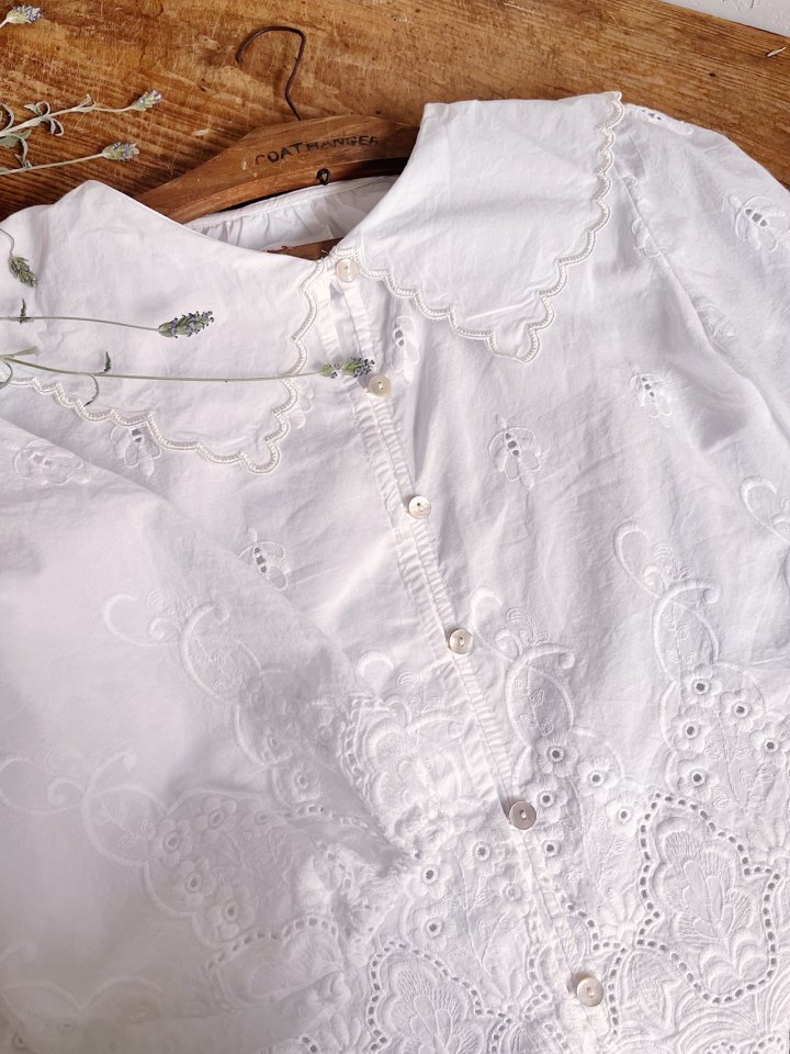 Lagrass - Korean Women Fashion - #momslook - Cutting Blouse - 8