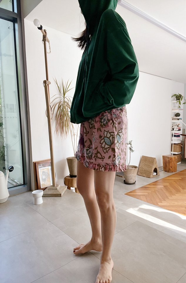 Lagrass - Korean Women Fashion - #momslook - Sweet Terry Zip-up - 11