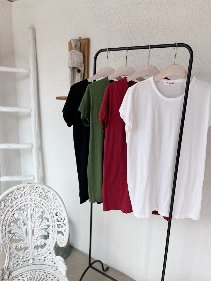 Lagrass - Korean Women Fashion - #momslook - Musk Tee - 6