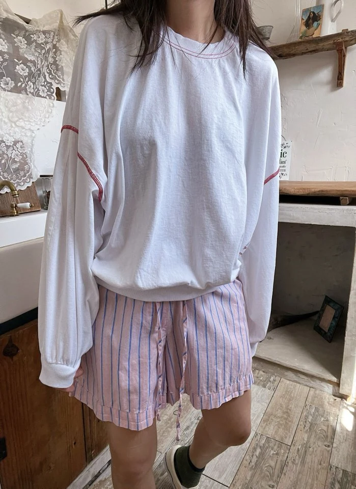 Lagrass - Korean Women Fashion - #momslook - Coin Sweatshirt - 12