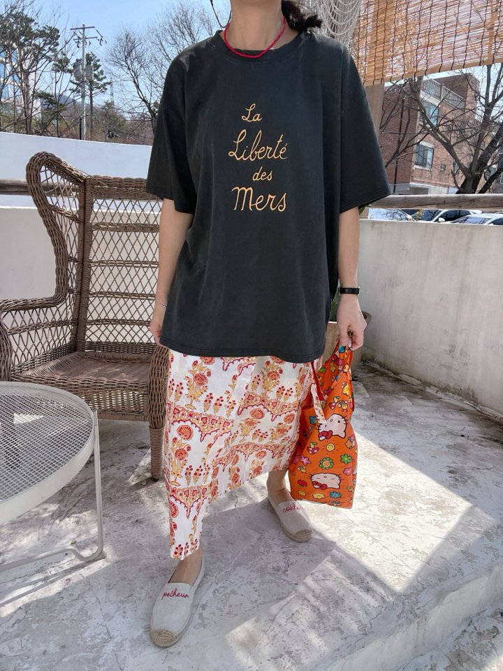 Lagrass - Korean Women Fashion - #momslook - Stron Skirt (hand block) - 5