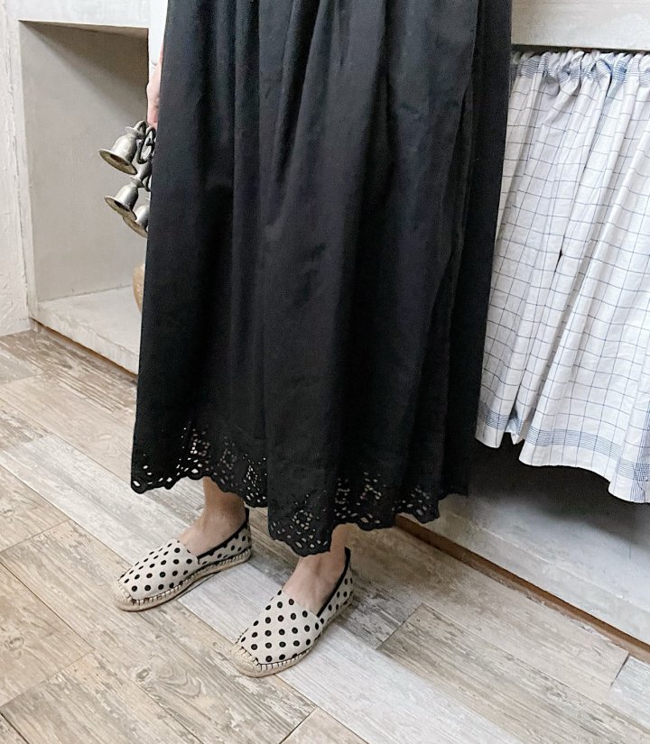 Lagrass - Korean Women Fashion - #momslook - Dot Espadrille - 5