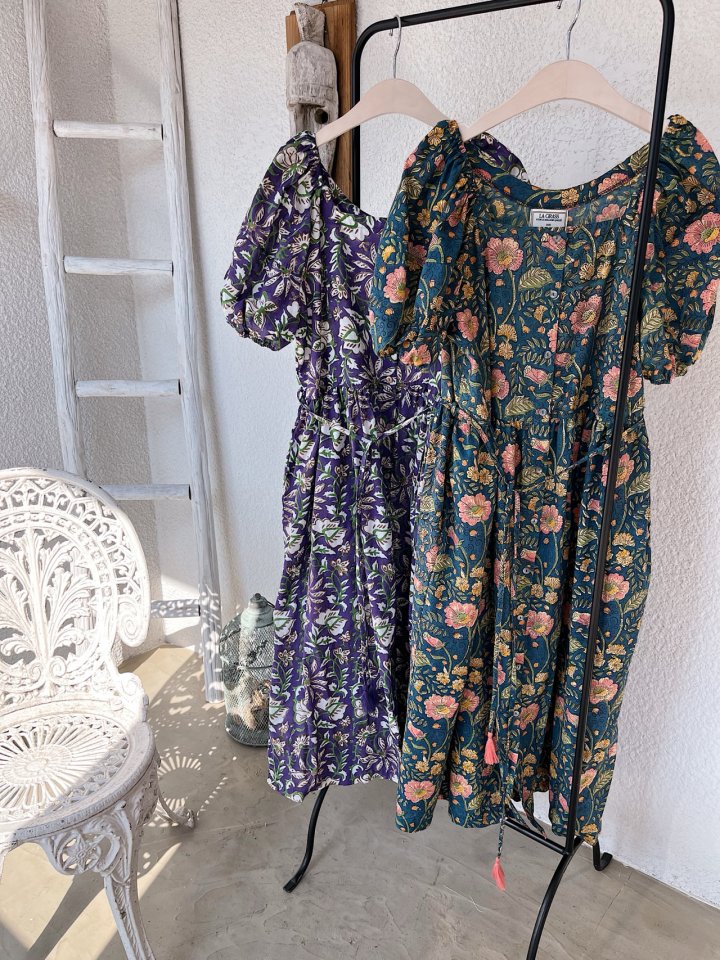 Lagrass - Korean Women Fashion - #momslook - Reborn One-piece (hand-block) - 5