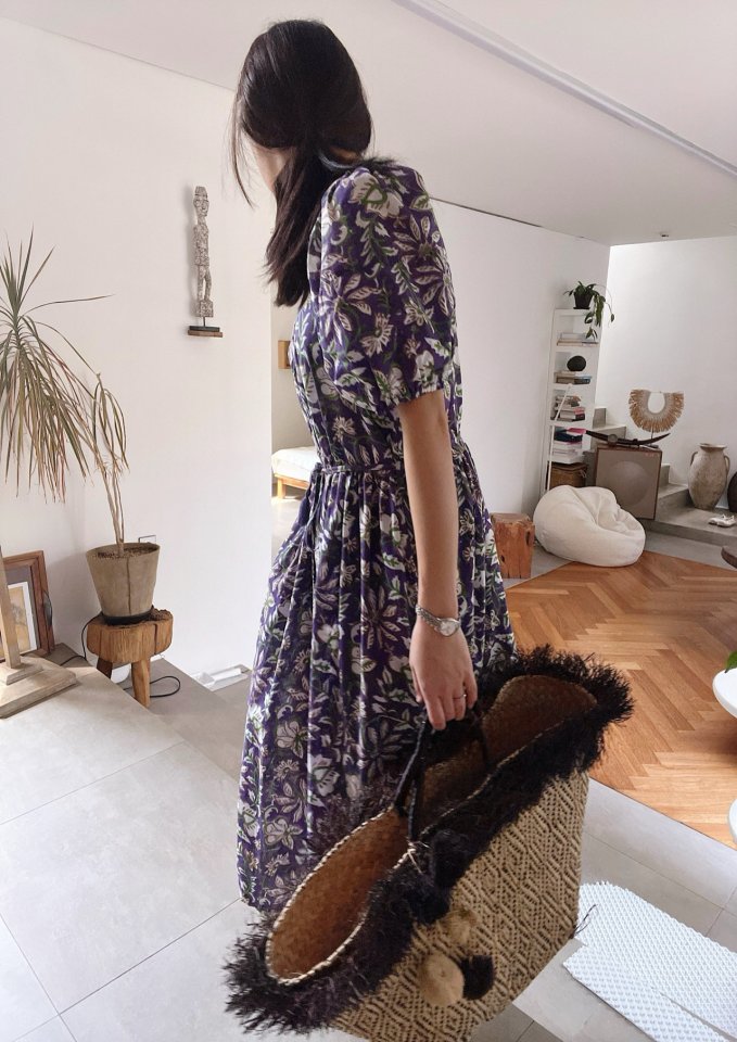 Lagrass - Korean Women Fashion - #momslook - Reborn One-piece (hand-block) - 7