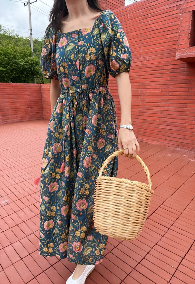 Lagrass - Korean Women Fashion - #momslook - Reborn One-piece (hand-block) - 9