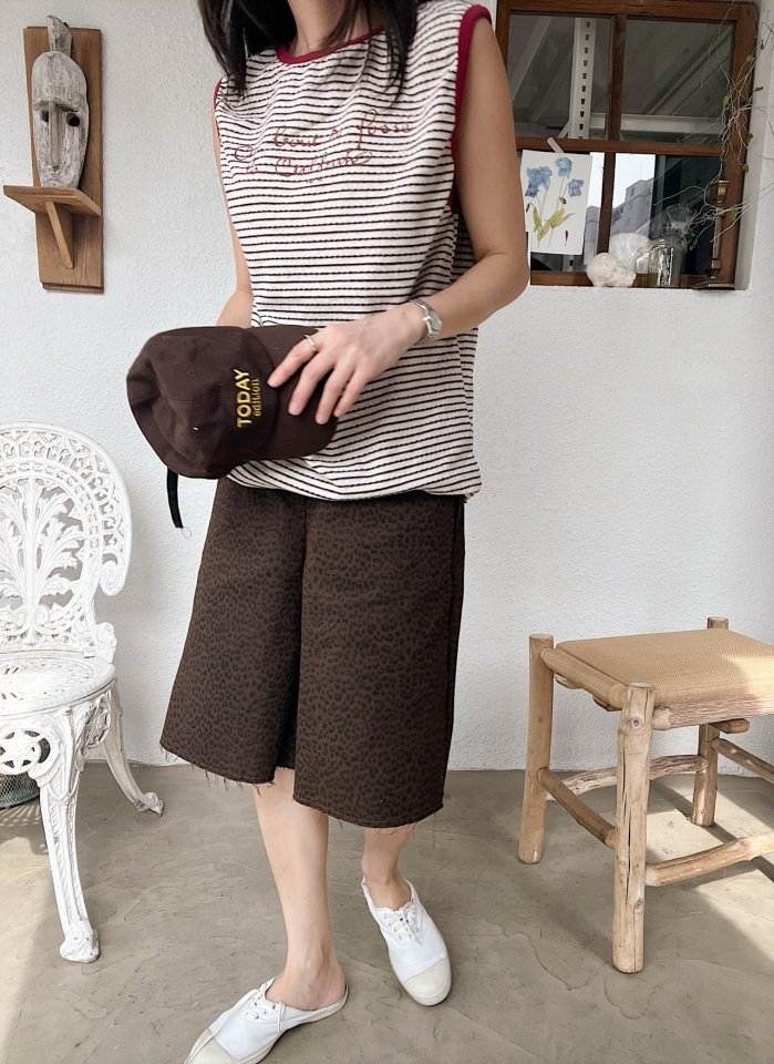 Lagrass - Korean Women Fashion - #momslook - Terry ST Sleeveless - 5