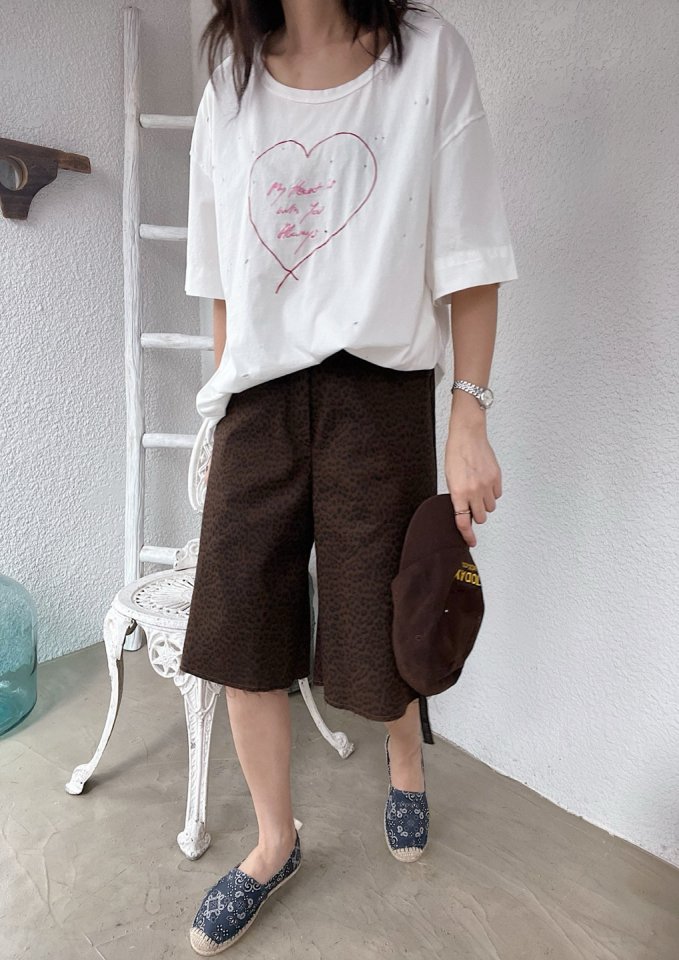 Lagrass - Korean Women Fashion - #momslook - Leopard Print Shorts - 7