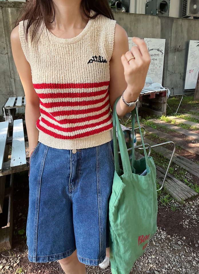 Lagrass - Korean Women Fashion - #momslook - Jane Knit Sleeveless - 2