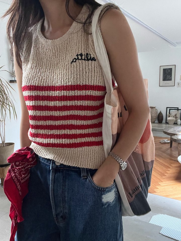 Lagrass - Korean Women Fashion - #womensfashion - Jane Knit Sleeveless - 4