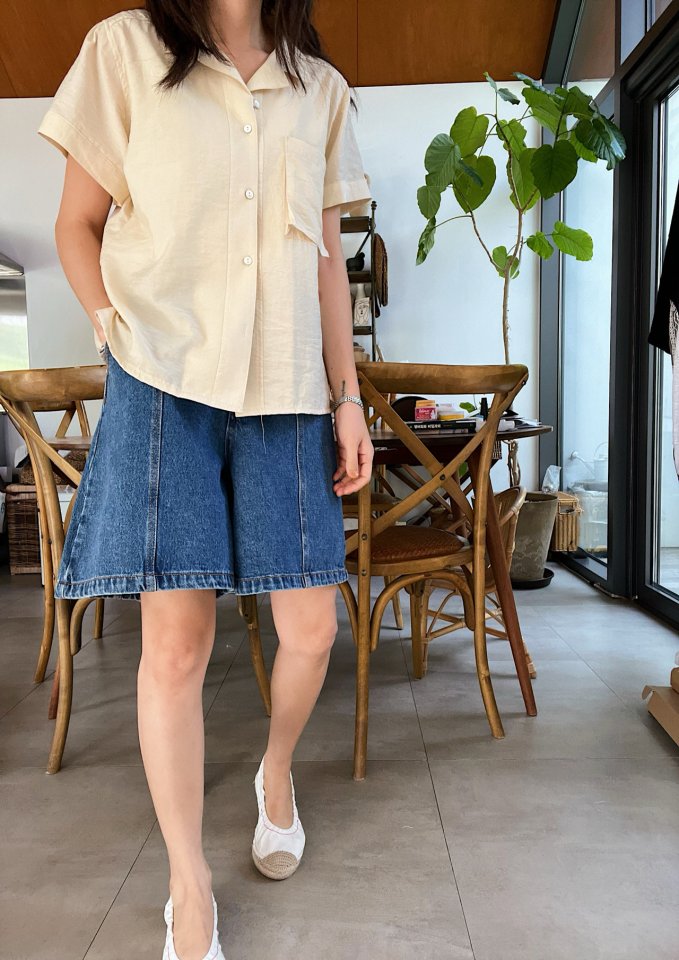 Lagrass - Korean Women Fashion - #momslook - Plain Shirt - 3
