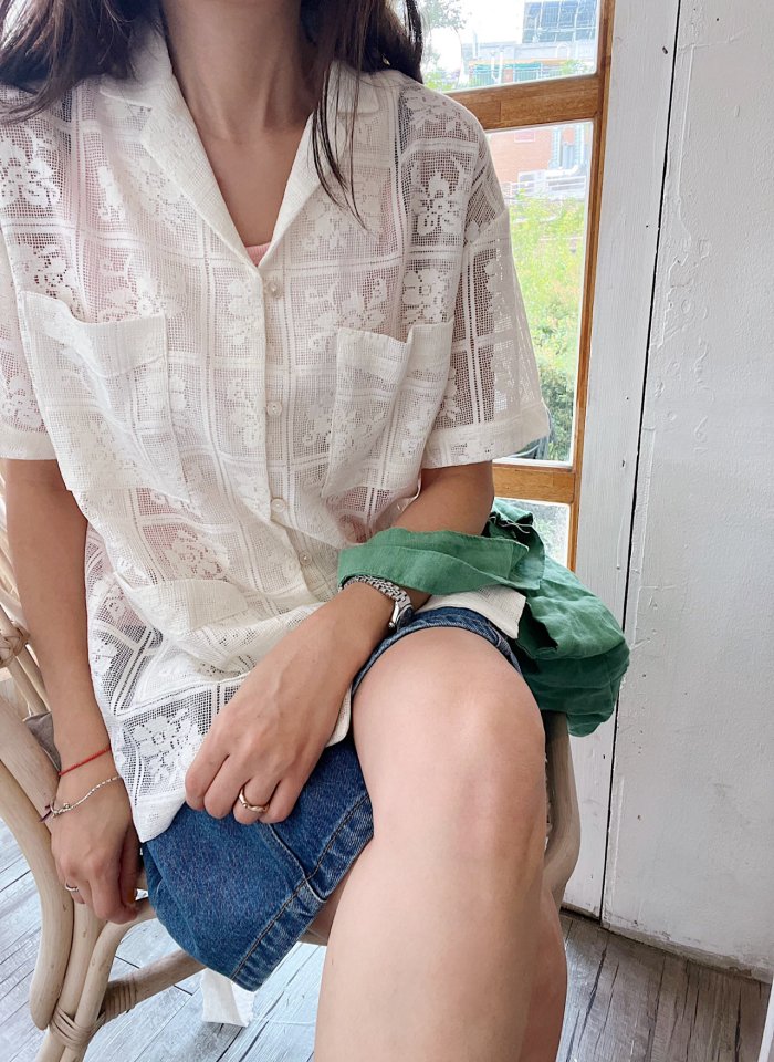 Lagrass - Korean Women Fashion - #momslook - Nasca Shirt - 10