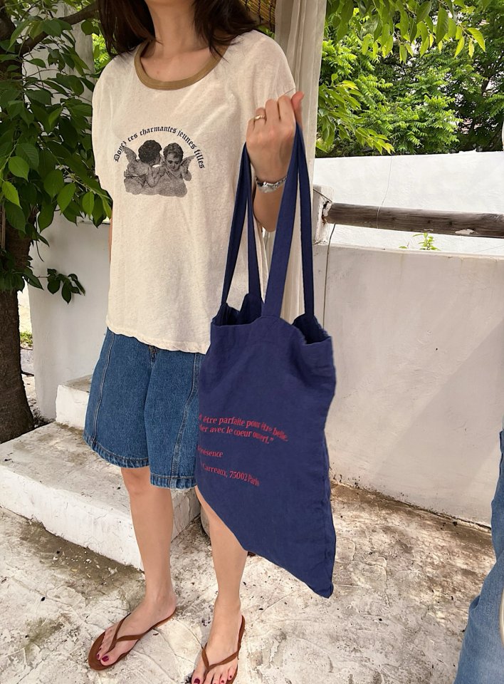 Lagrass - Korean Women Fashion - #momslook - Angel Tee - 9