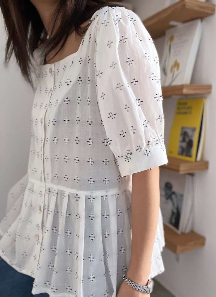 Lagrass - Korean Women Fashion - #momslook - Noje Blouse - 8