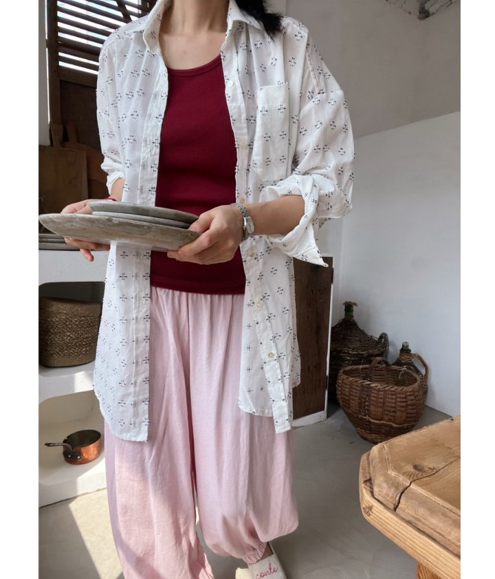 Lagrass - Korean Women Fashion - #momslook - Gru Shirt
