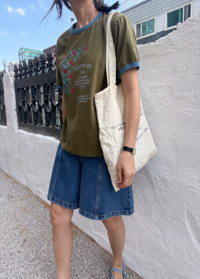 Lagrass - Korean Women Fashion - #momslook - Veriby Tee - 5