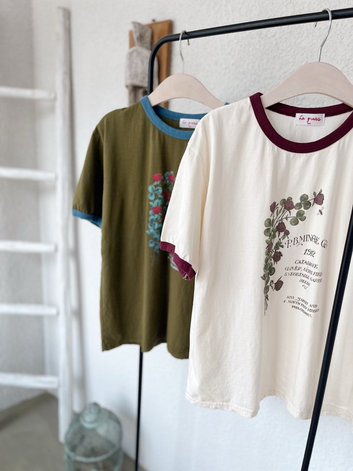 Lagrass - Korean Women Fashion - #momslook - Veriby Tee - 9