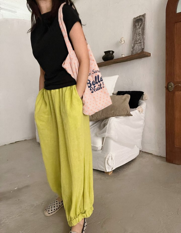 Lagrass - Korean Women Fashion - #momslook - Boat-neck Tee - 8