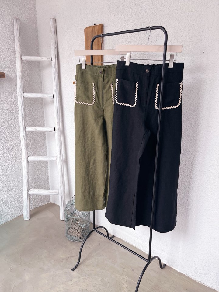 Lagrass - Korean Women Fashion - #momslook - Blin Pants - 3