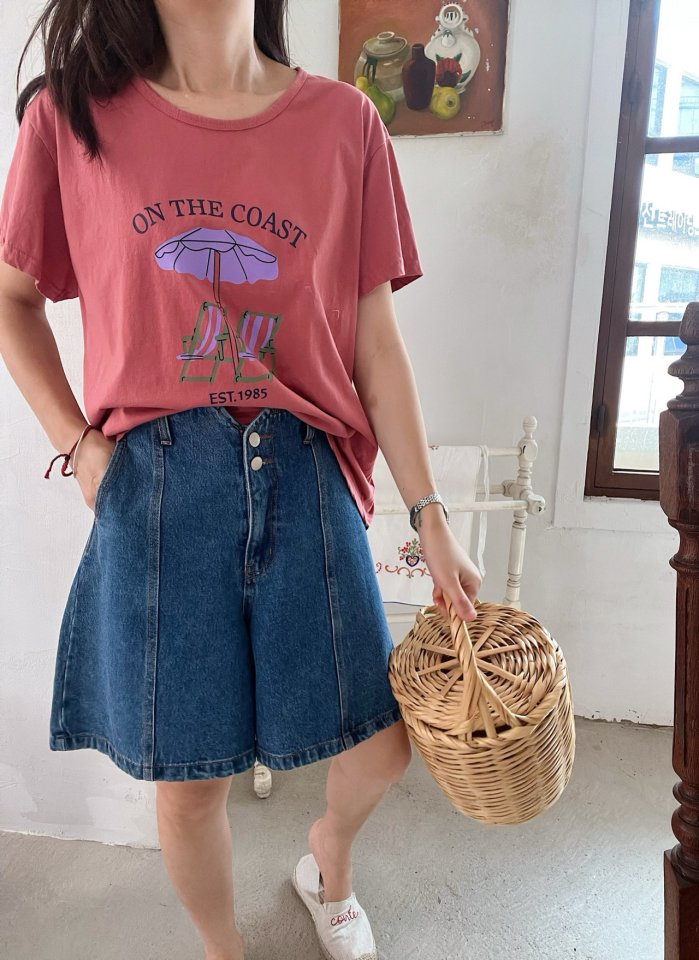 Lagrass - Korean Women Fashion - #momslook - Coste Tee - 3