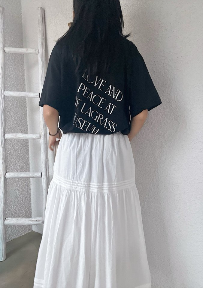 Lagrass - Korean Women Fashion - #momslook - Museum Tee - 10