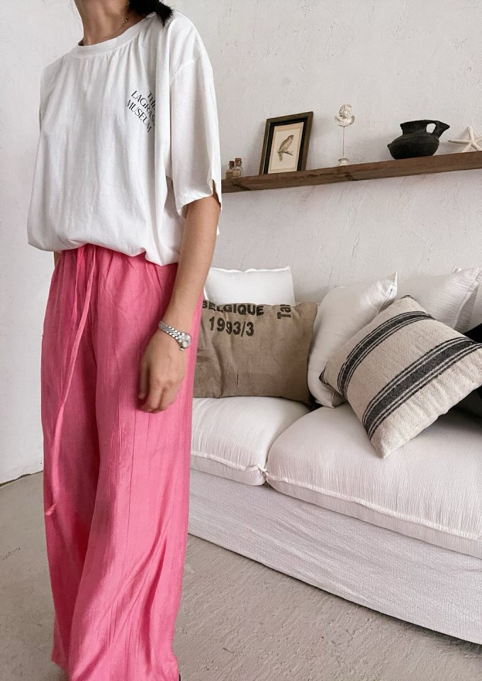 Lagrass - Korean Women Fashion - #momslook - Museum Tee - 12